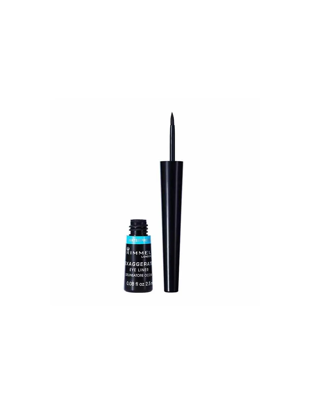 Rimmel Exaggerate Waterproof Eye Liner Líquido