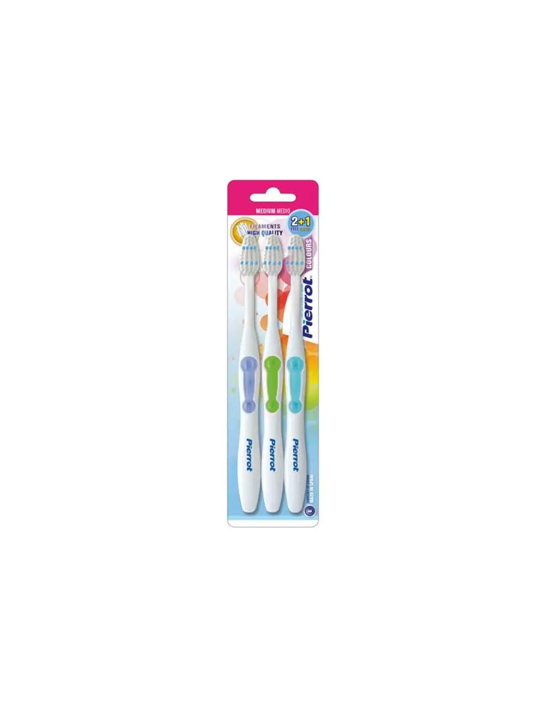 Pierrot Pack Cepillos Dentales 3 Uds.