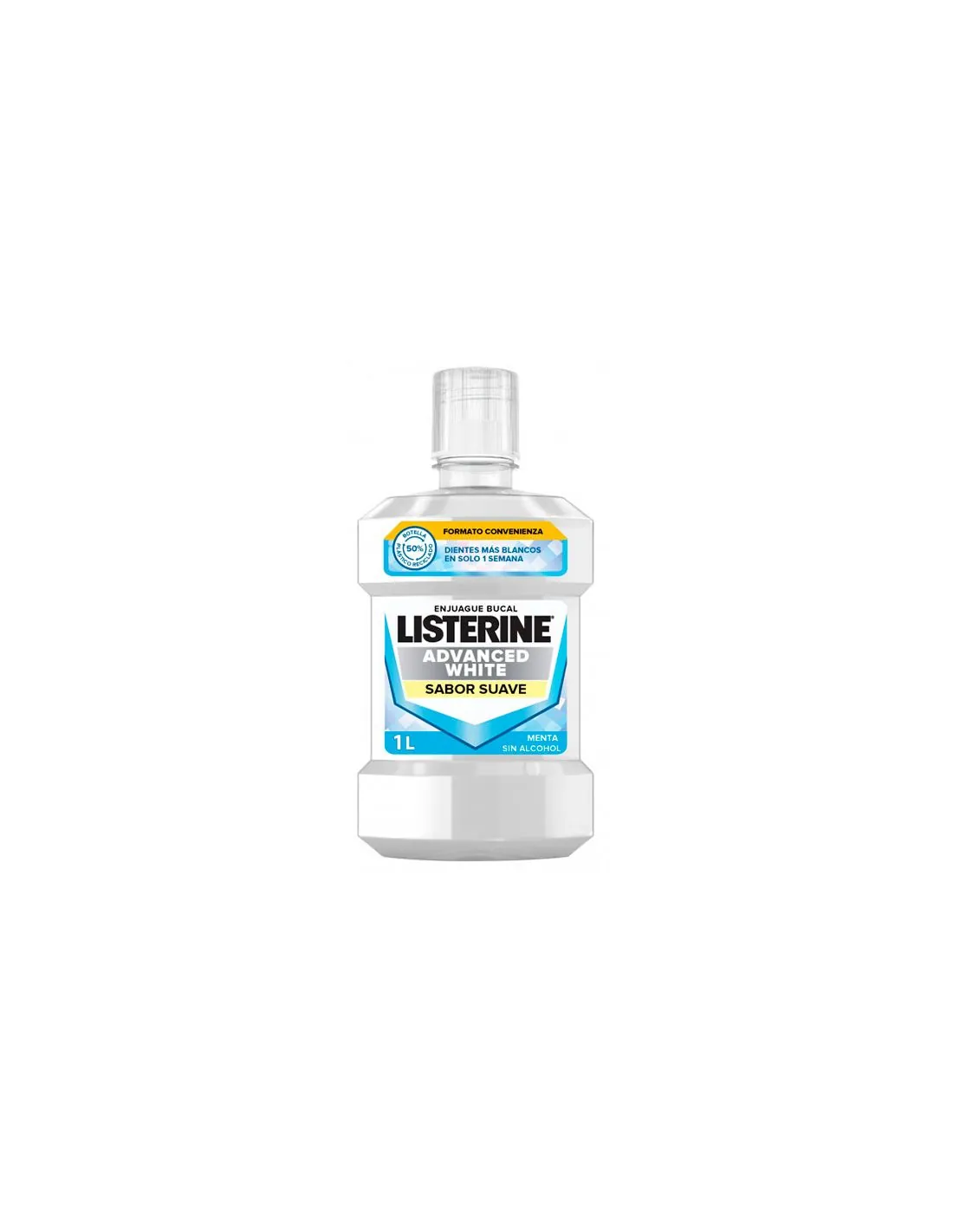 Listerine Enjuague Bucal Blanqueador Avanzado 