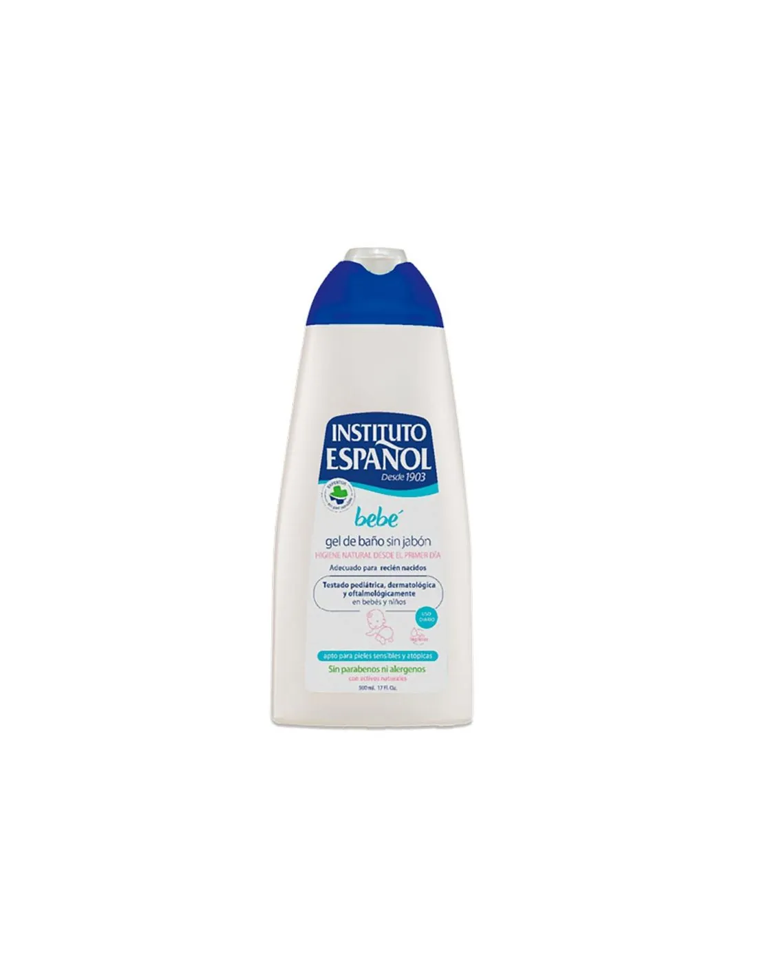 Instituto Español Bebé Gel De Baño Sin Jabón 500 Ml