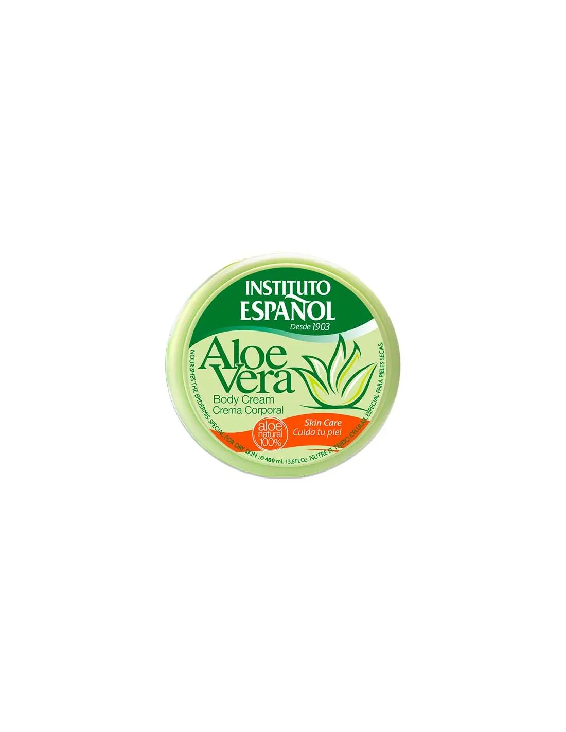 Instituto Español Crema Corporal Aloe Vera 400 Ml