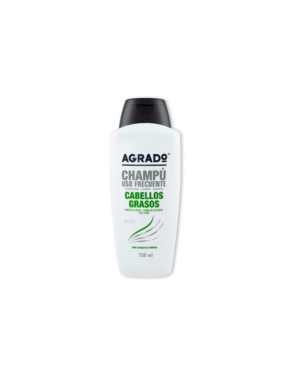 Agrado Cabellos Grasos Champú 750 ml