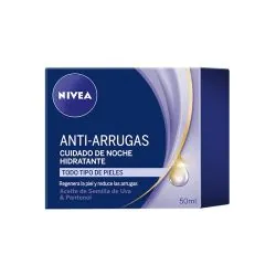 Nivea Crema Hidratante Anti-Arrugas Noche Todo Tipo de Pieles 50 ml