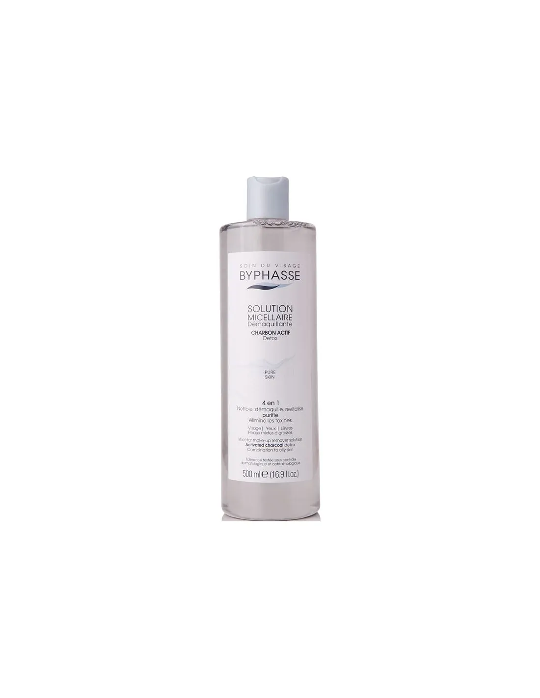 Byphasse Solución Micelar Carbon Actif Desmaquillante 500 ml