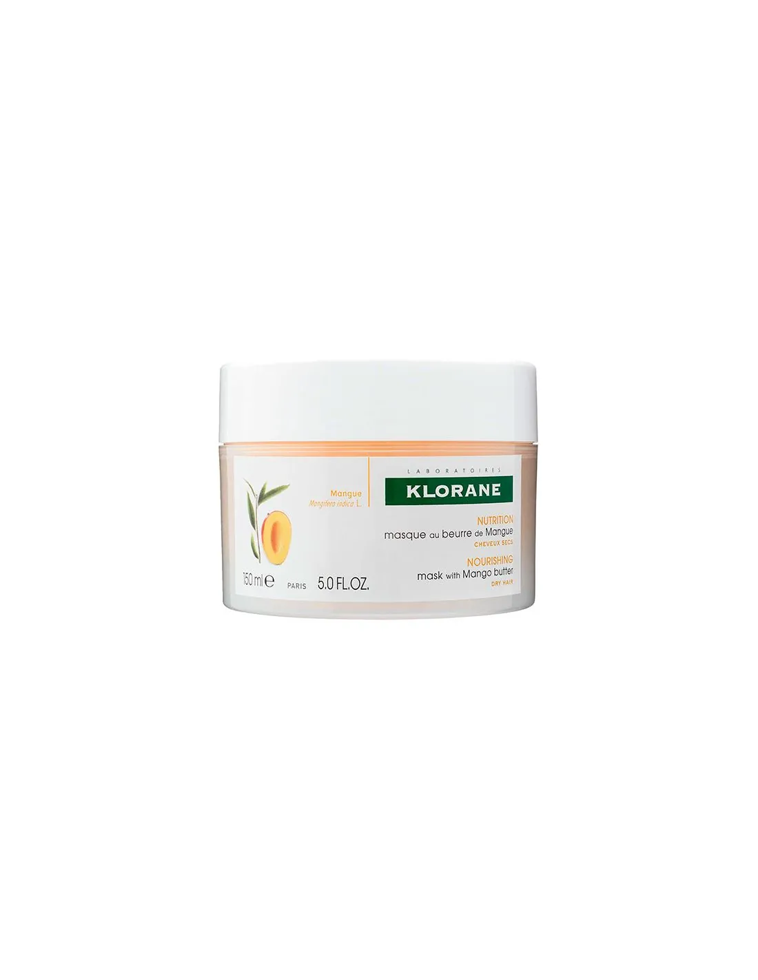 Klorane Mascarilla a la Manteca de Mango Sin Aclarado 150 Ml