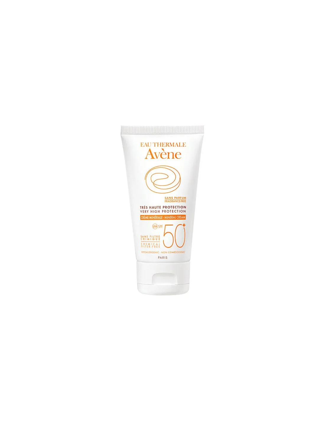 Avène Mineral Protector Solar Crema SPF50+ 50 Ml