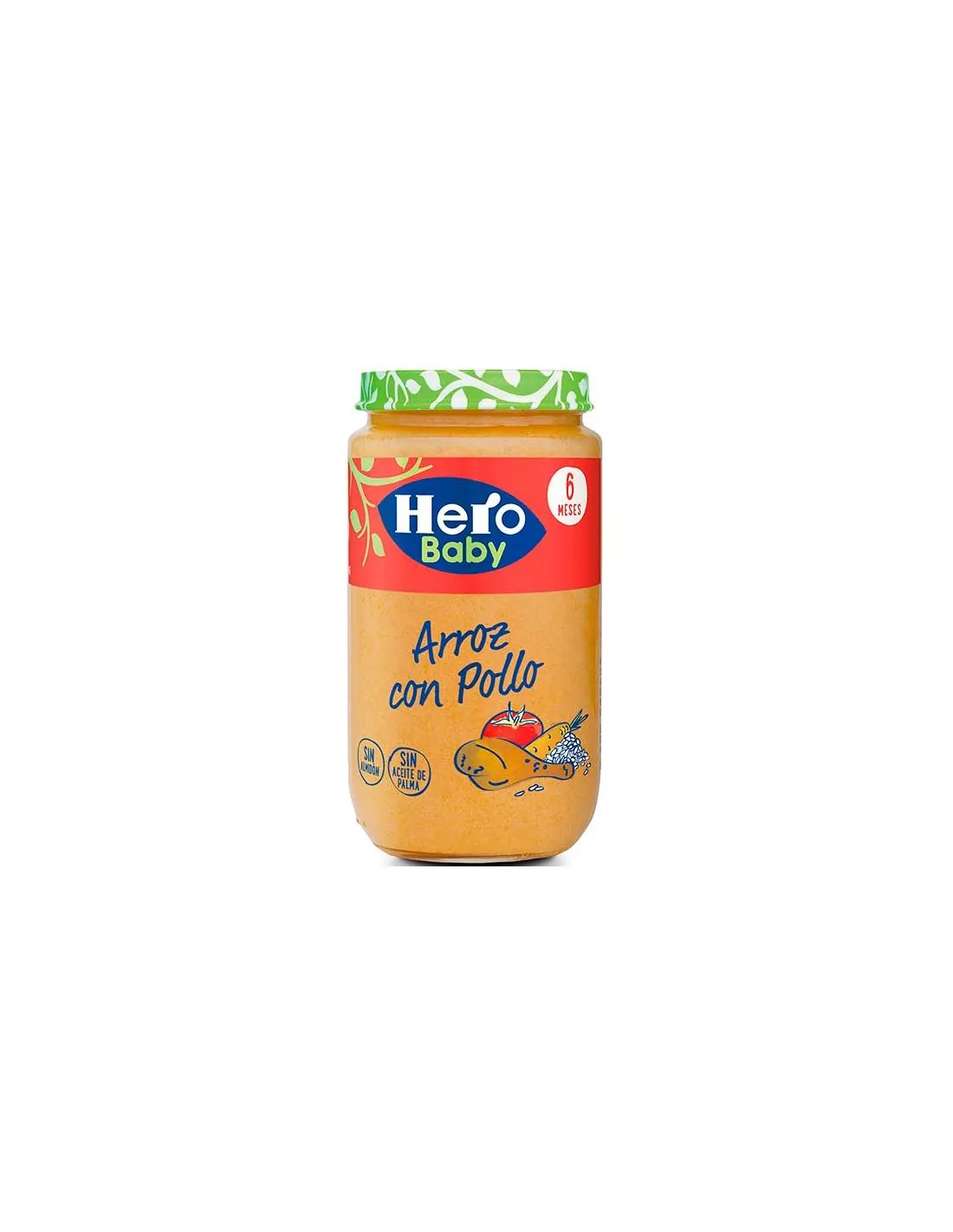 Hero Baby Tarrito Arroz Con Pollo Tierno 235 g