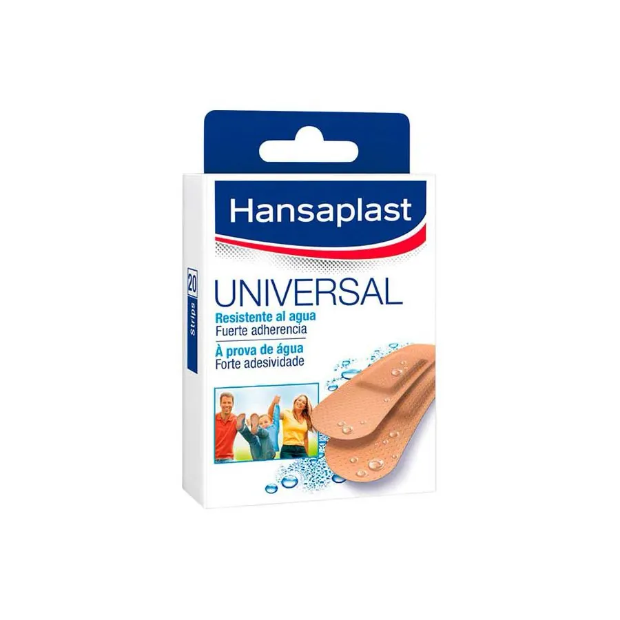 Hansaplast Apósitos Universal 20 uds 19 mm x 72 mm