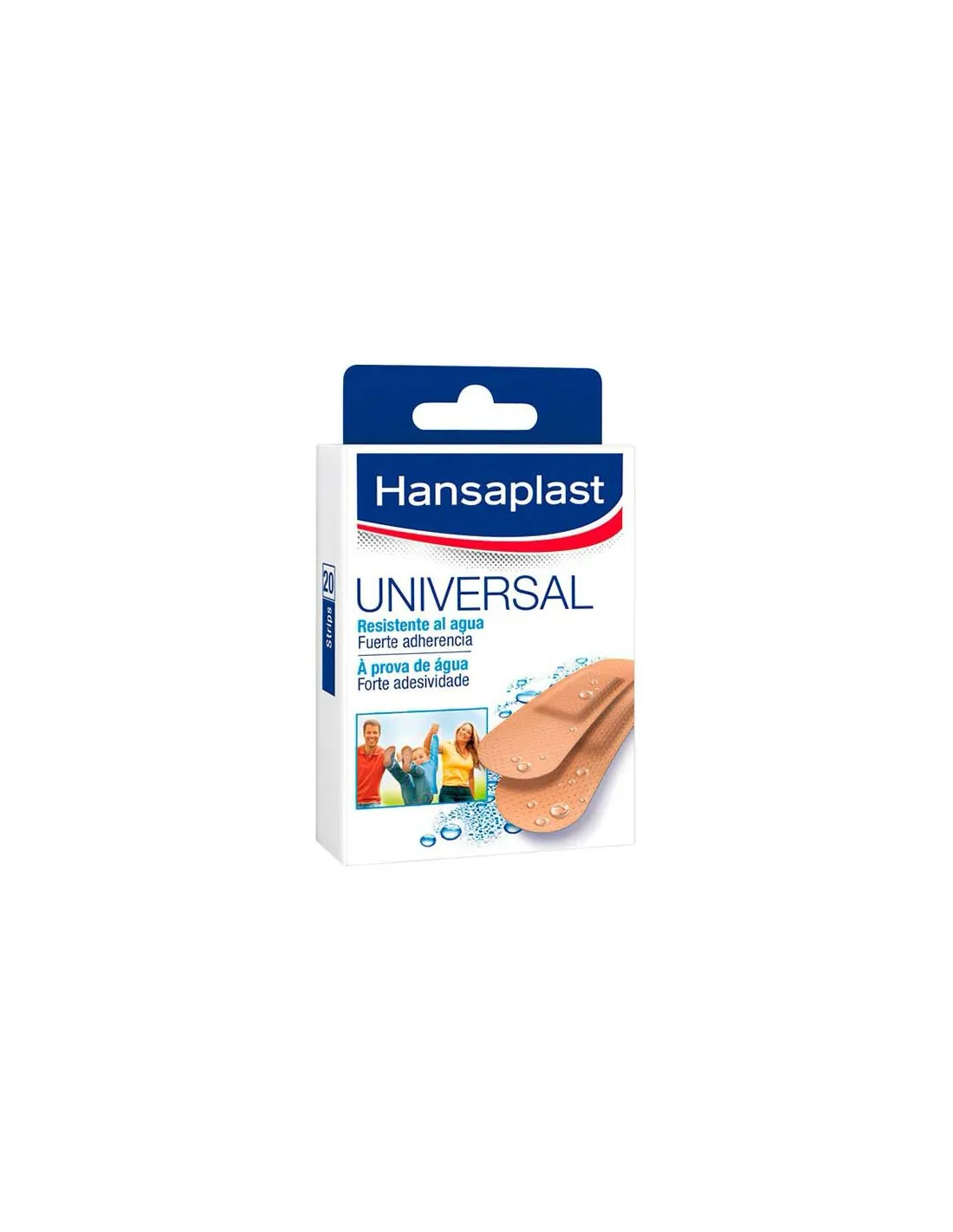 Hansaplast Apósitos Universal 20 uds 19 mm x 72 mm