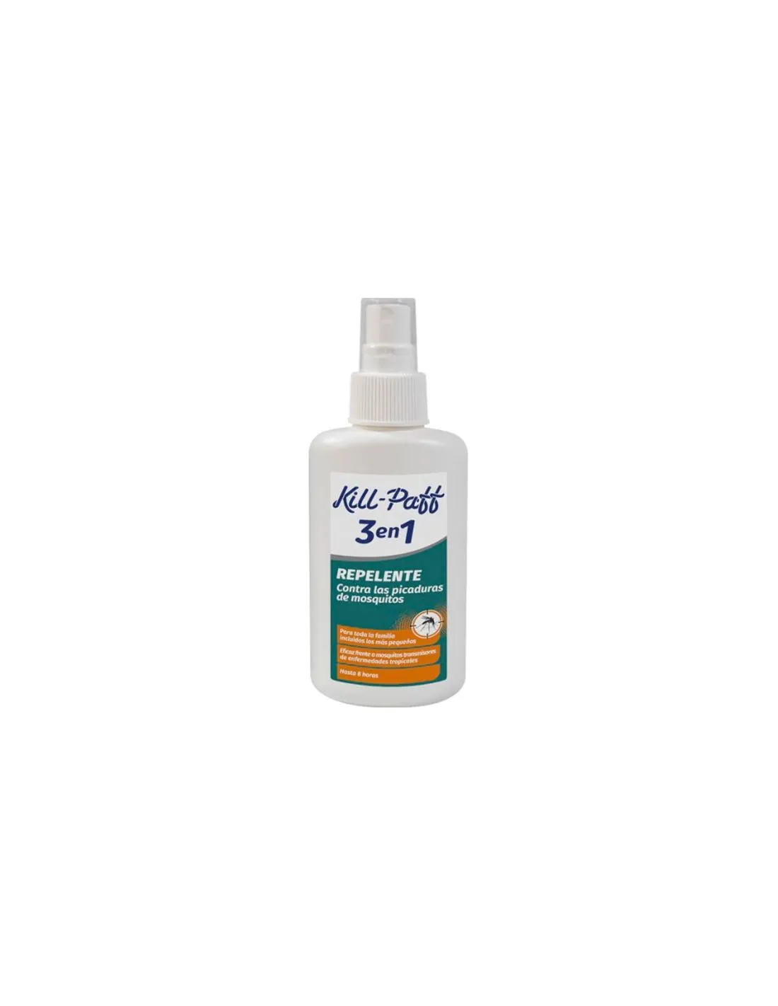 Kill-Paff 3 en 1 Repelente Antimosquitos 100 ml