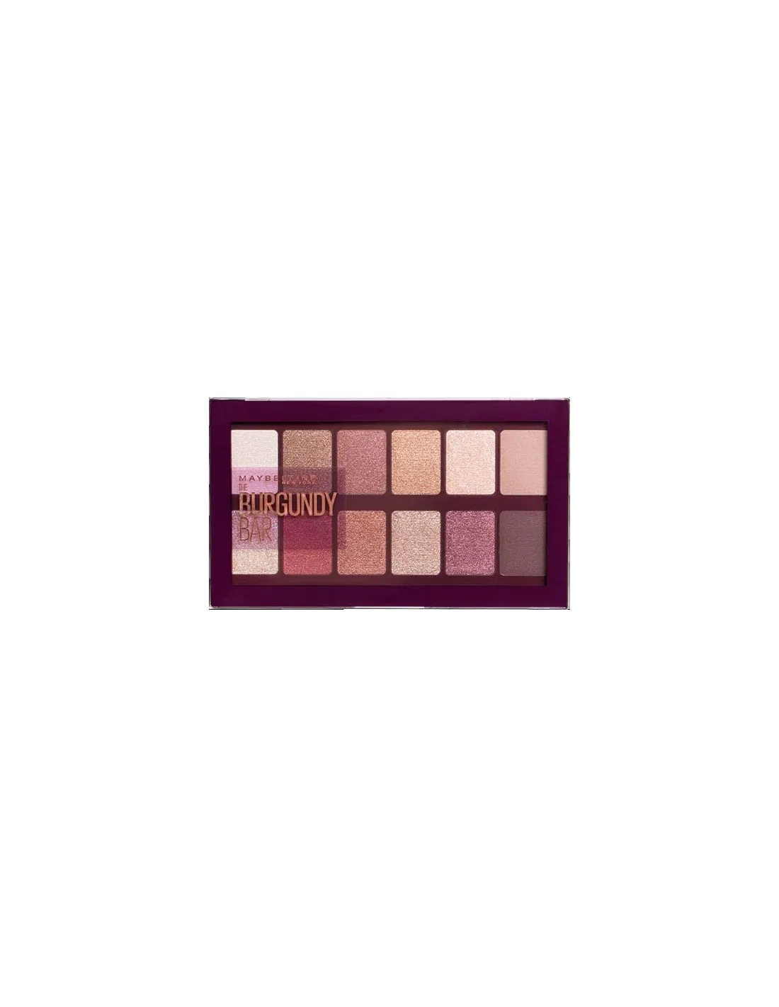 Maybelline Paleta De Sombras The Burgundi Bar