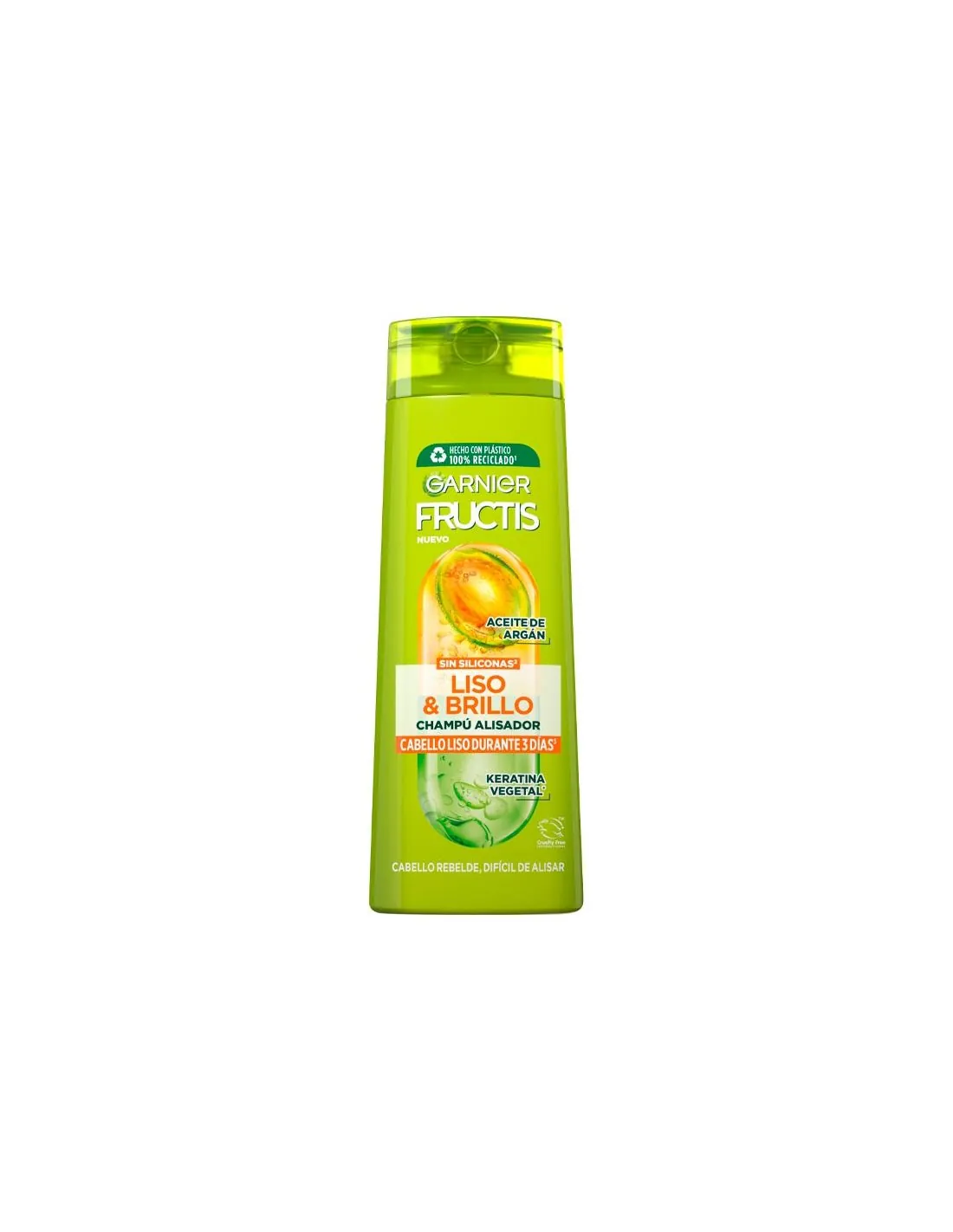 Fructis Liso y Brillo Fortificante Champu