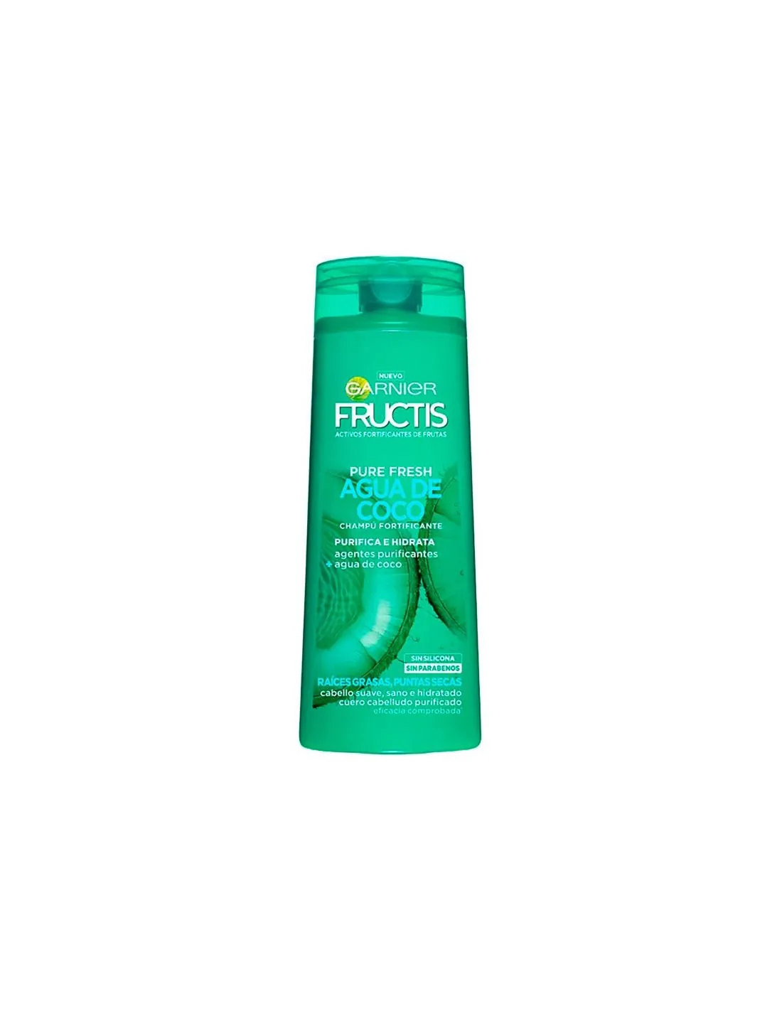 Fructis Pure Fresh Agua de Coco Champú 360 ml