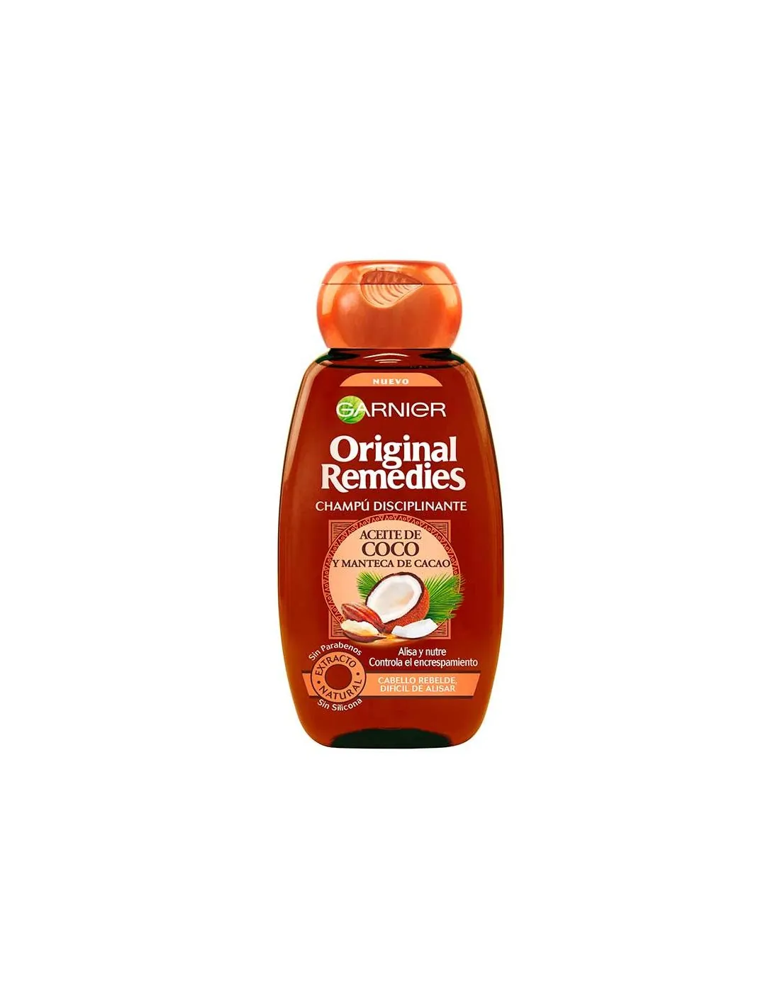 Garnier Original Remedies Aceite de Coco y Manteca de Cacao Champú 250 ml