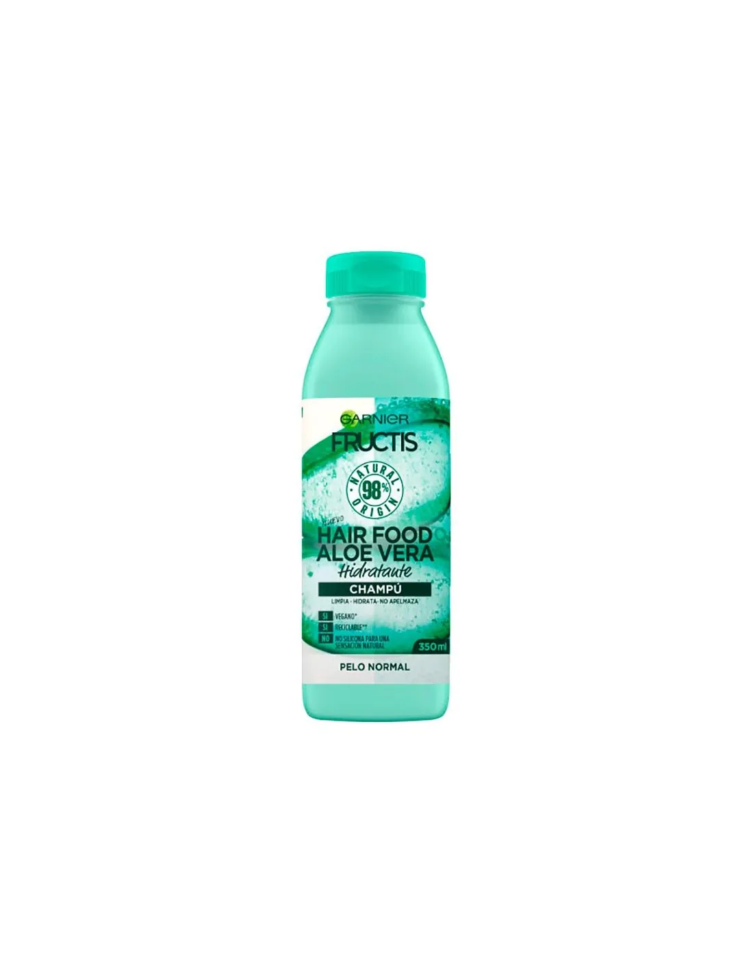 Fructis Hair Food Aloe Vera Hidratante Champú 350 ml