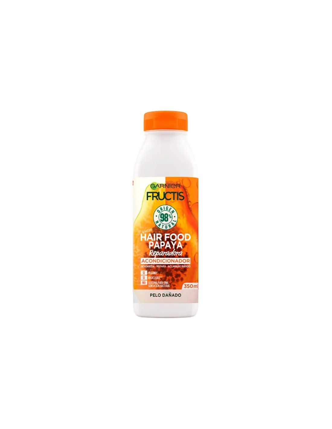 Fructis Hair Food Papaya Reparadora Acondicionador 350 ml