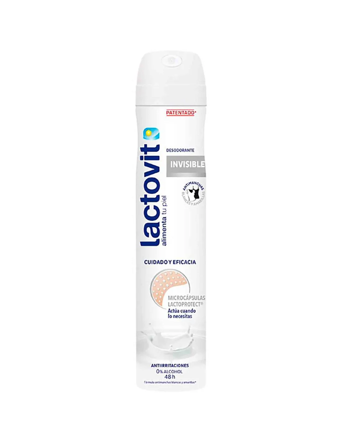 Lactovit Invisible Protección 48h Desodorante Spray 200 ml