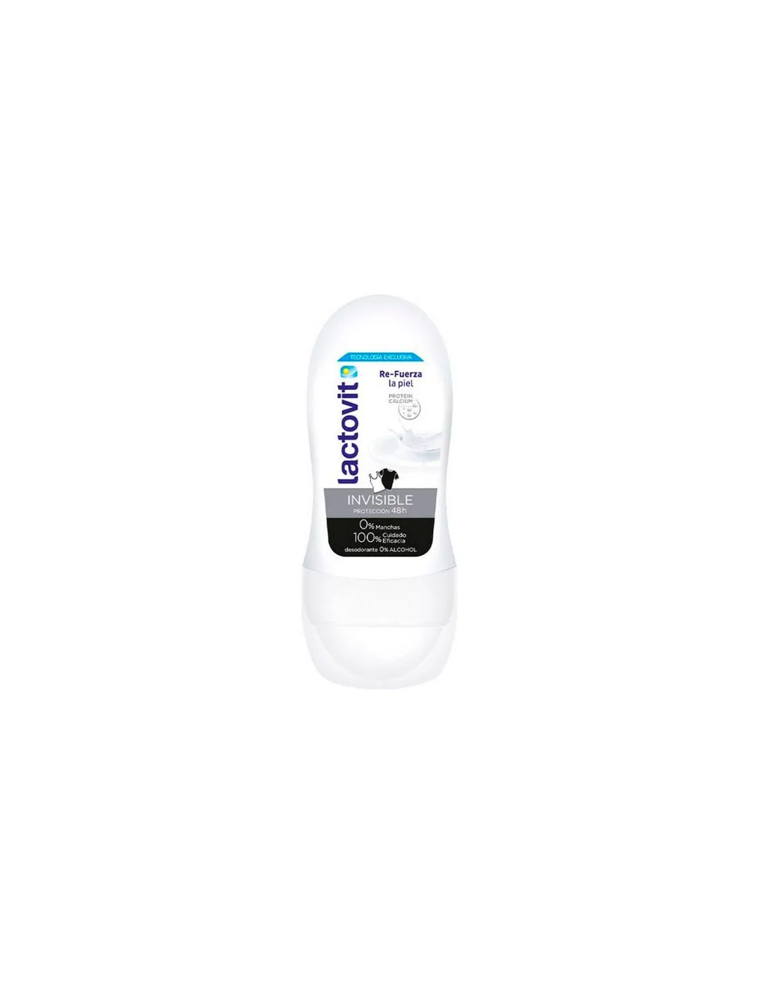 Lactovit Invisible Protección 48h Desodorante Roll On 50 ml