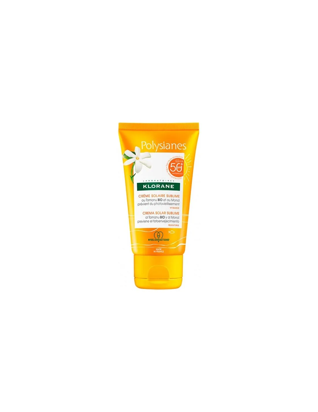 Klorane Polysianes Crema Solar Sublime SPF50+ 50 ml