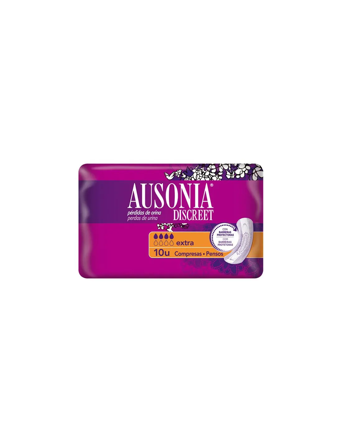 Ausonia Discreet Extra 10 Uds.