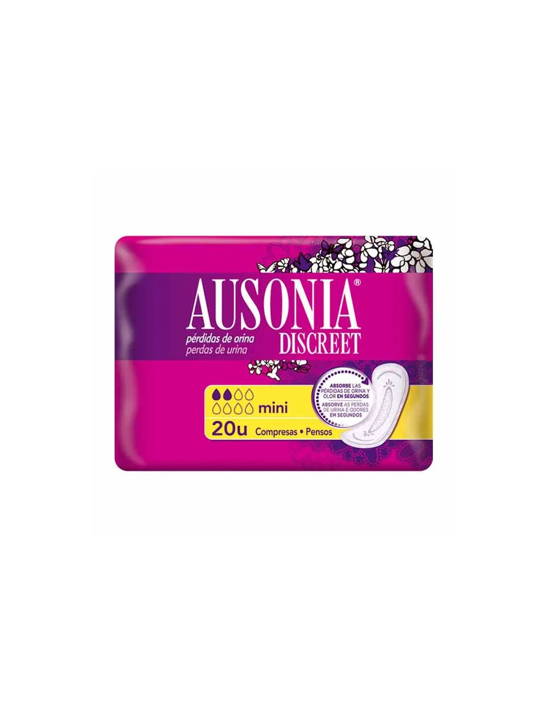 Ausonia Discreet Mini 20 uds