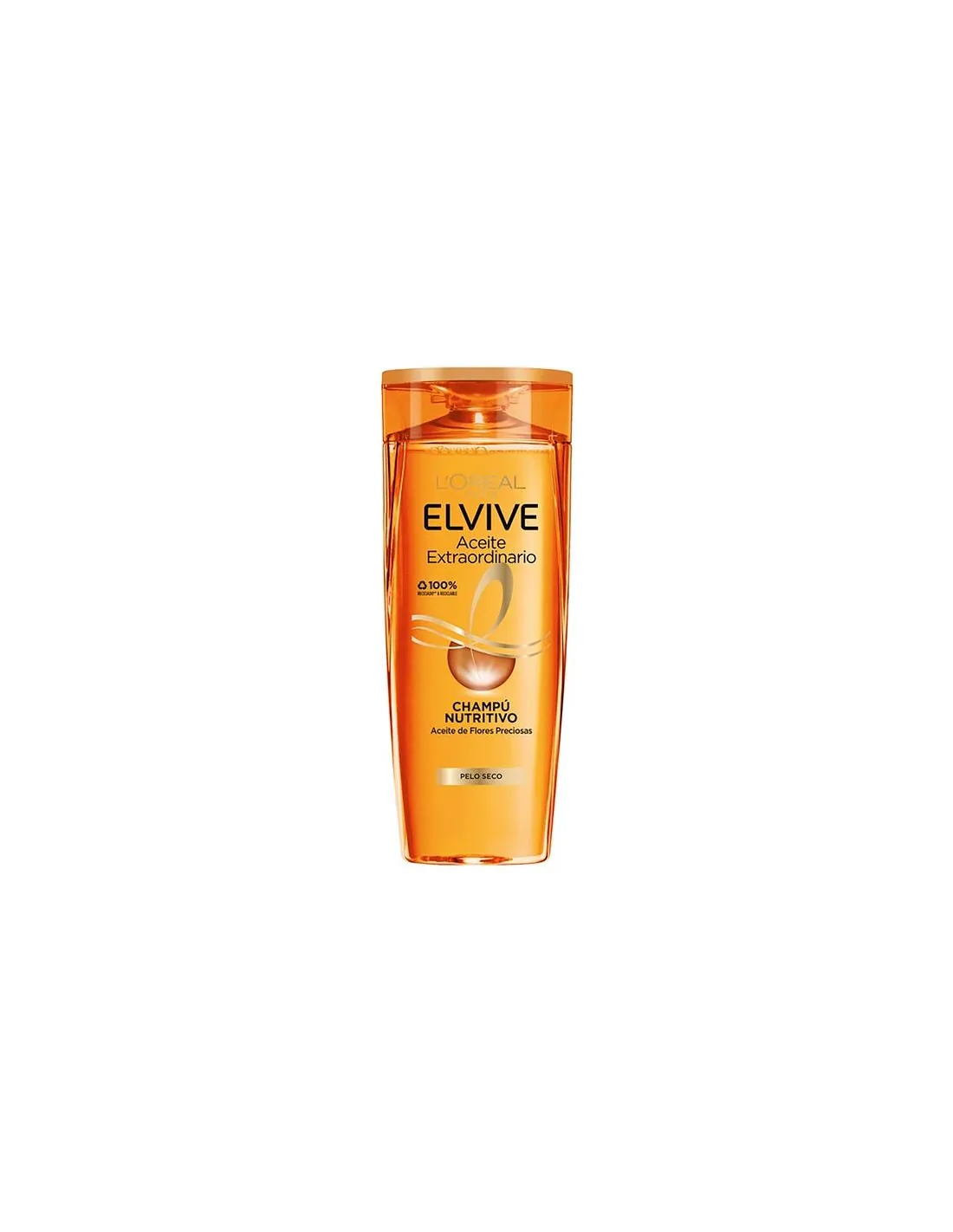 Elvive Aceite Extraordinario Champú Cabellos Secos 370 ml