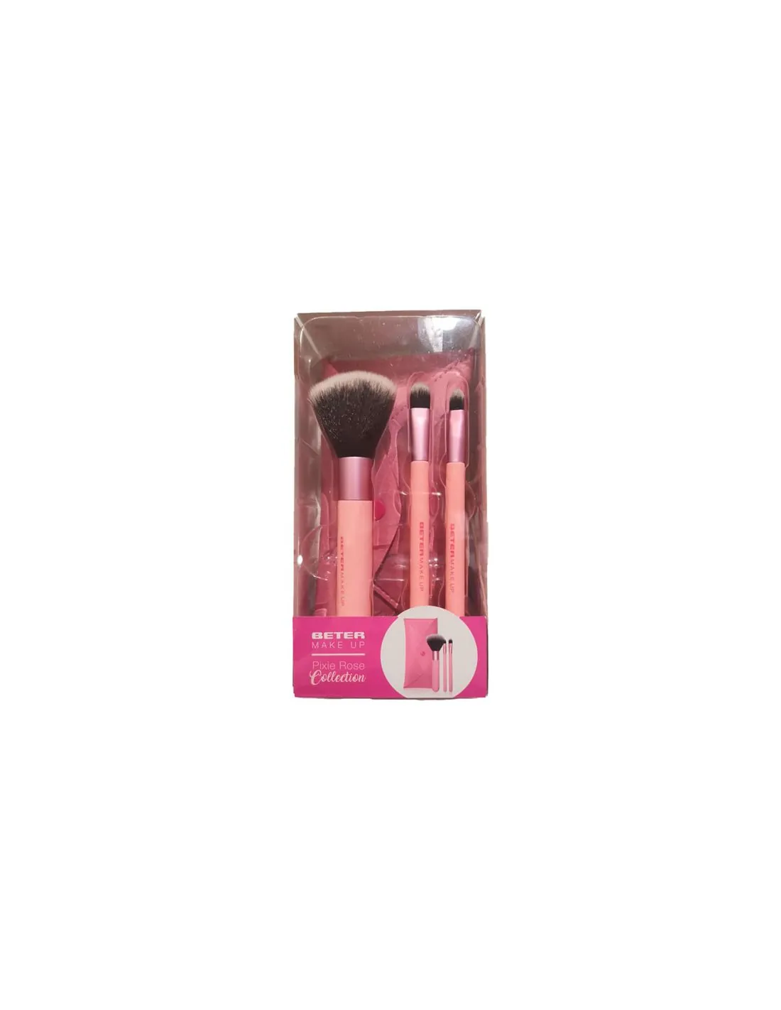 Beter Kit Mini Make Up Pixie Rose Estuche 3 piezas