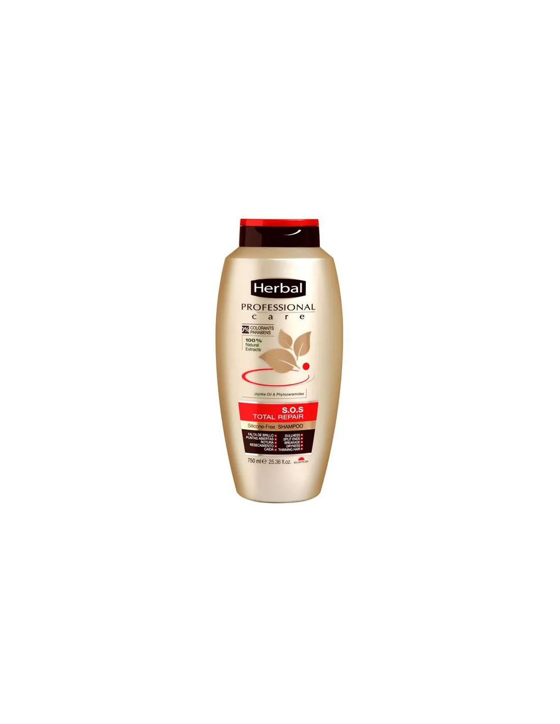 Herbal SOS Total Repair Champú 750 ml