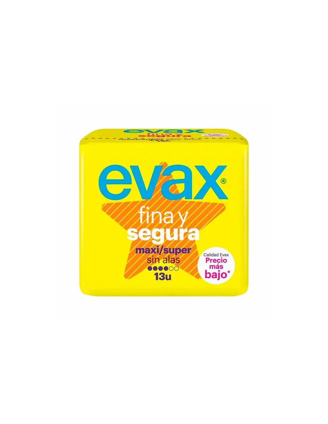 Evax Fina Y Segura Maxi Compresas 13 uds