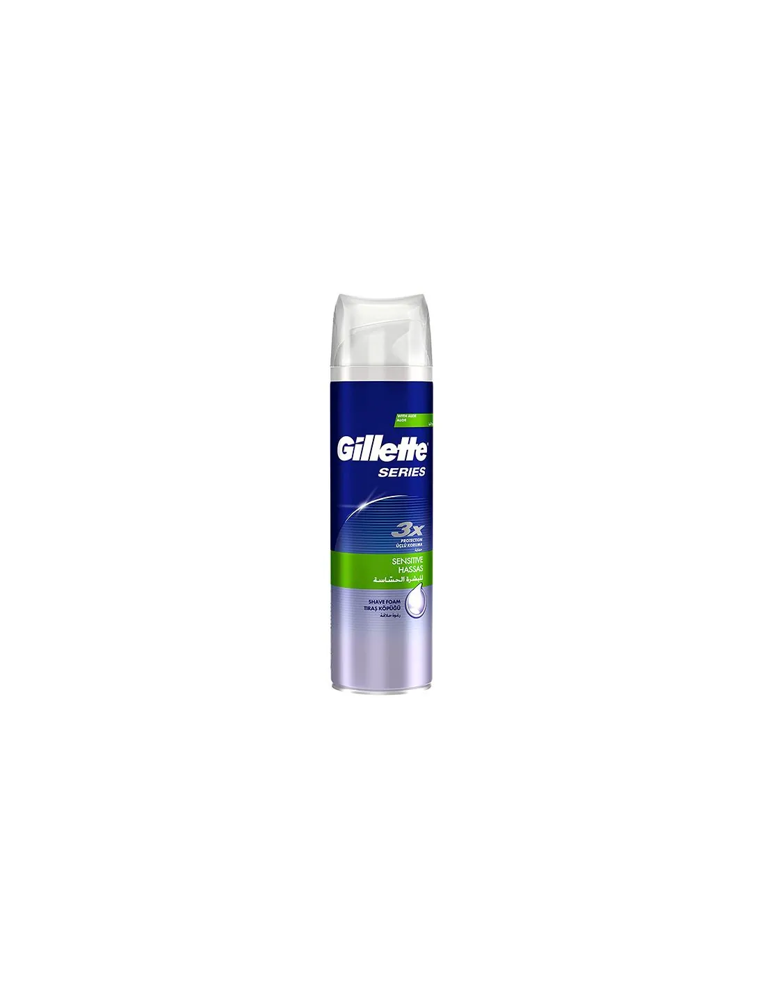 Gillette Series Sensitive Espuma De Afeitar 250 ml