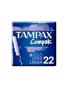 Tampax Compak Lites Tampones 22 uds