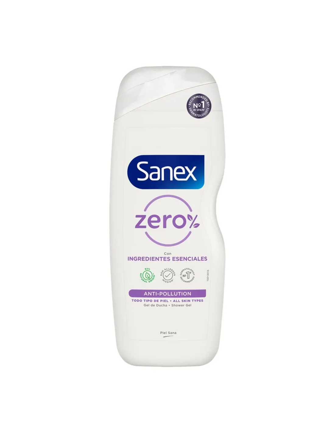 Sanex Zero Anti-Pollution Gel De Ducha 600 ml