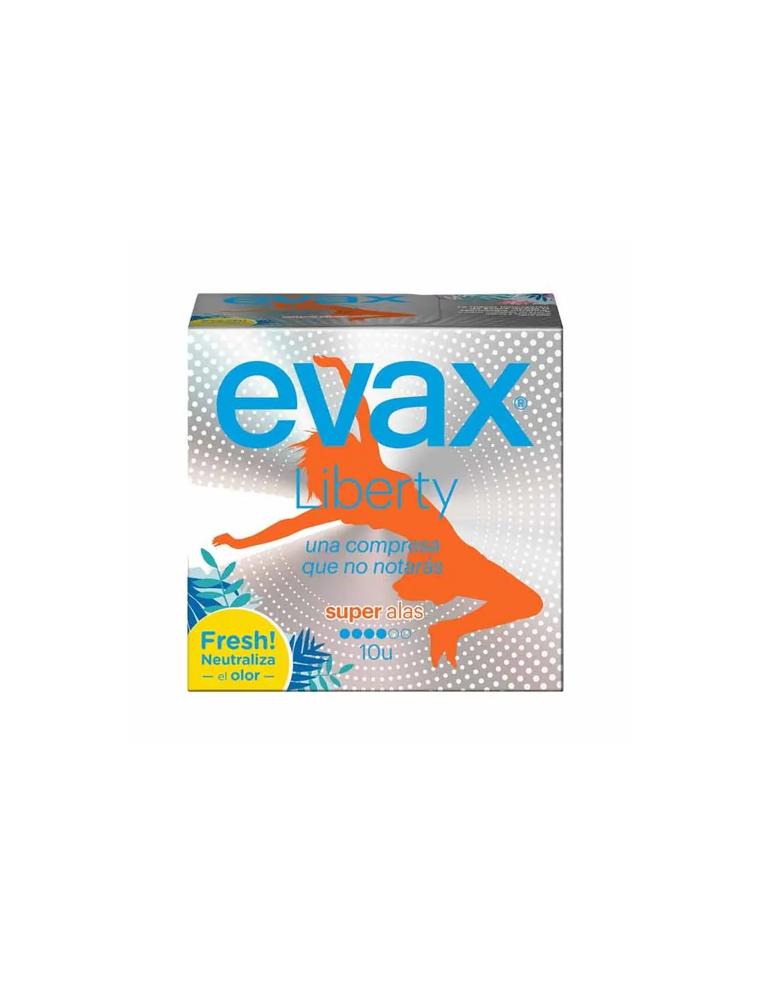 Evax Liberty Super Con Alas Compresas 10 uds