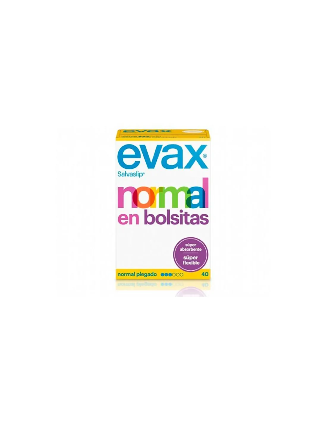 Evax Salvaslip Normal Super Flexible 40 uds