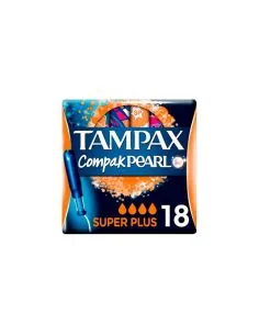 Tampax Compak Pearl Super Plus Tampones 18 uds