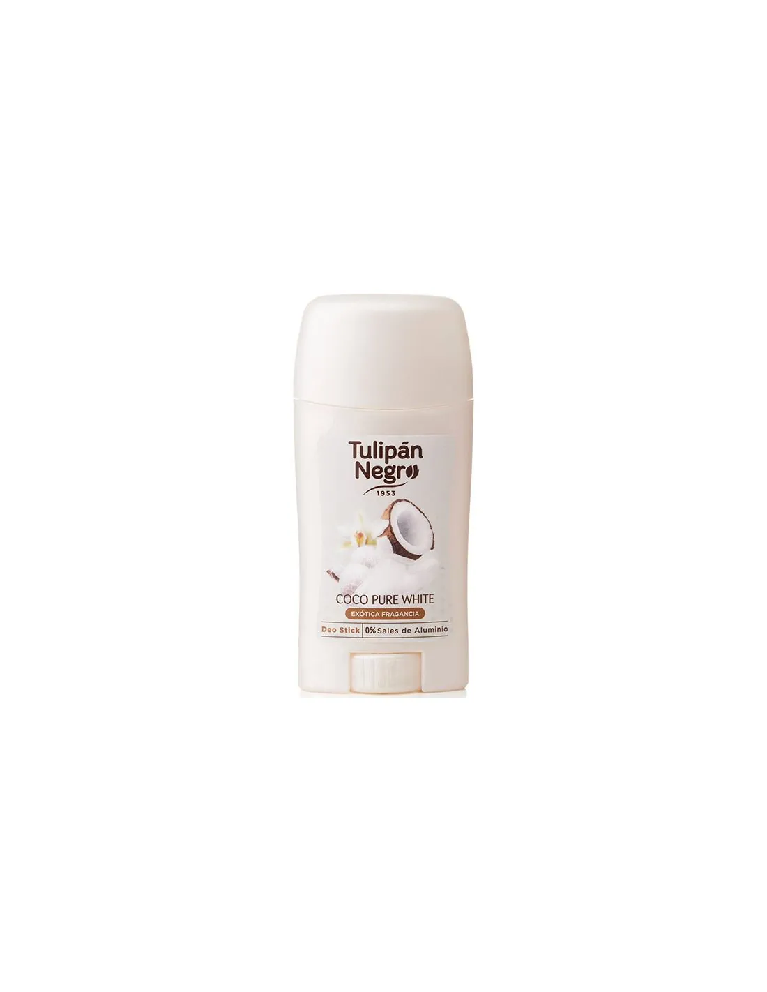 Tulipán Negro Deo Stick Coco Pure White Desodorante 50 ml