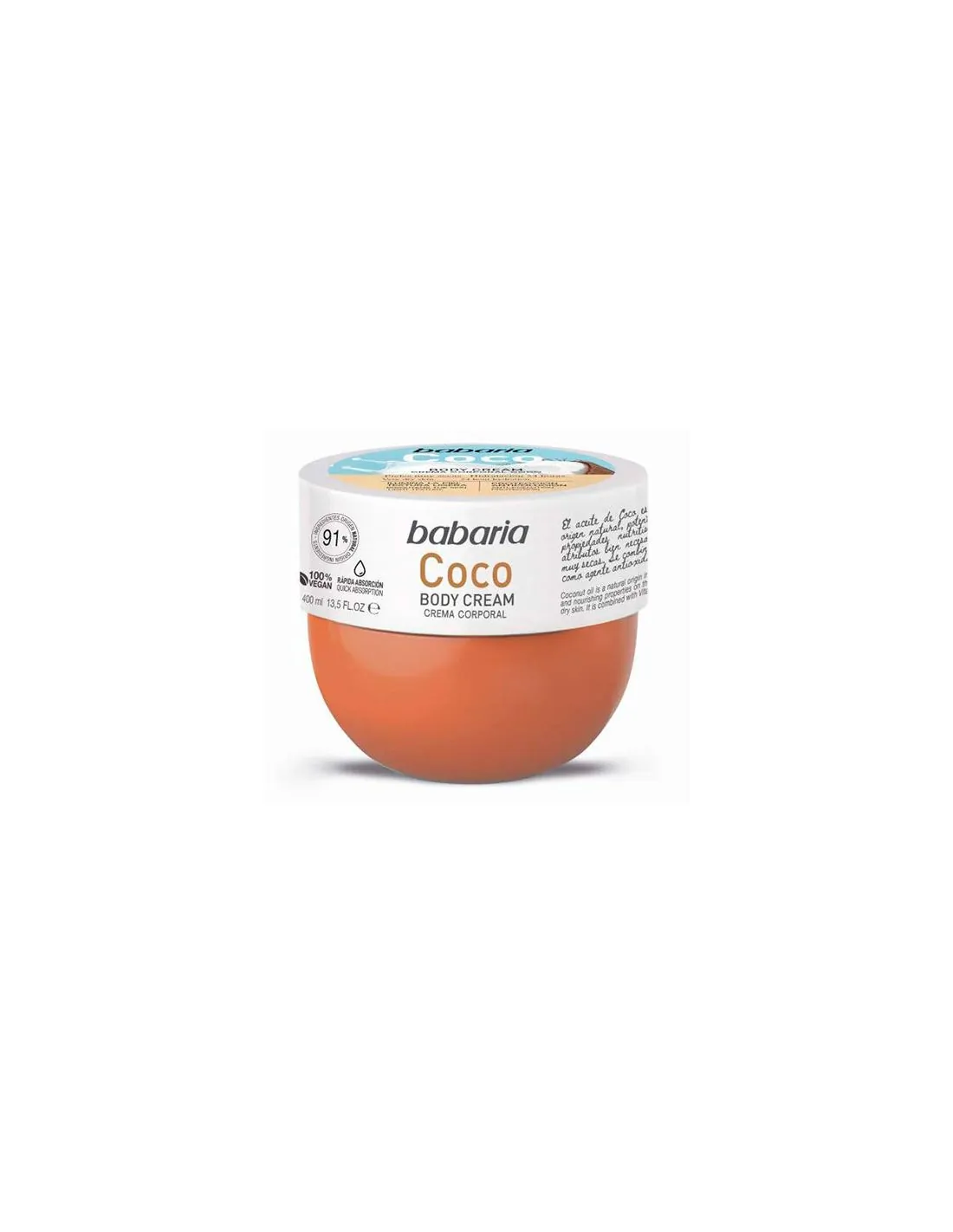 Babaria Body Cream Coco 400 ml