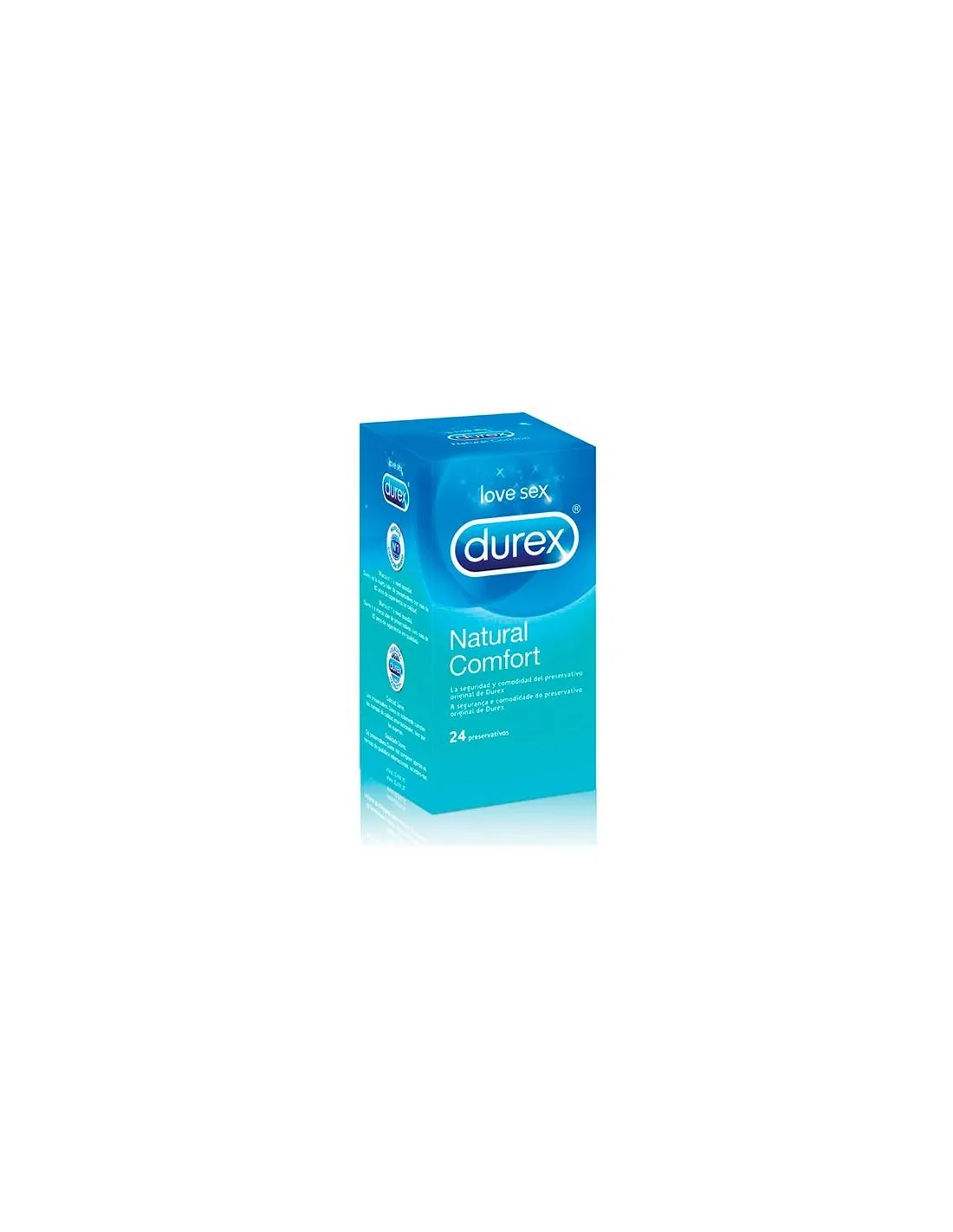 Durex Natural Comfort Preservativos 24 uds