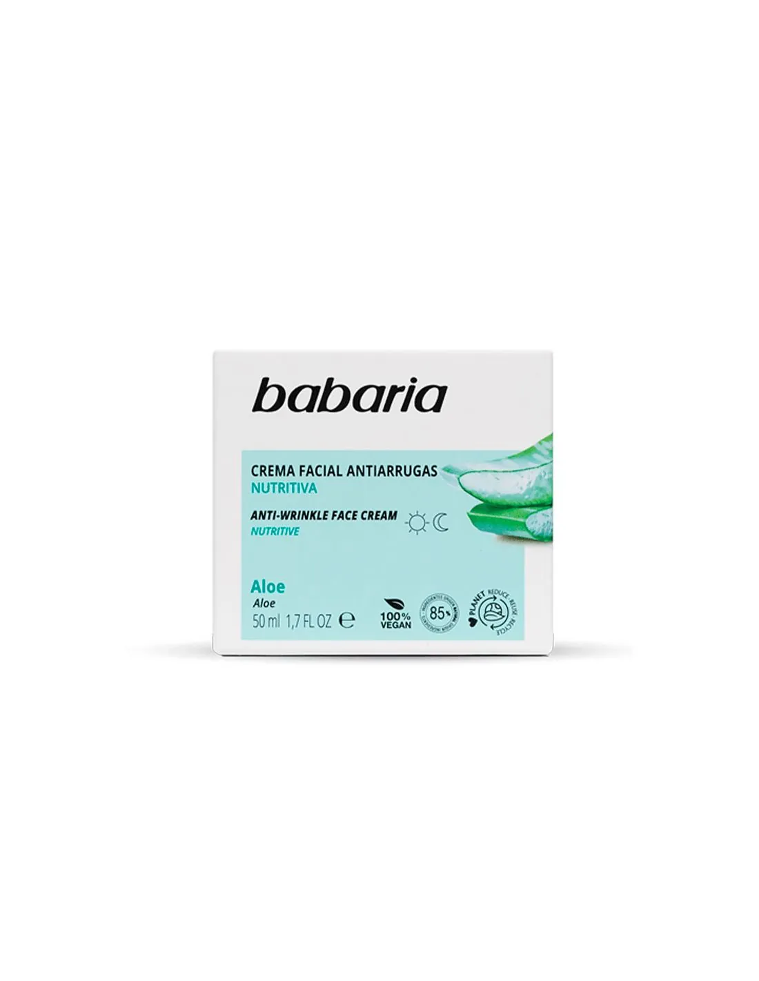 Babaria Aloe Antiarrugas Crema Facial 50 ml