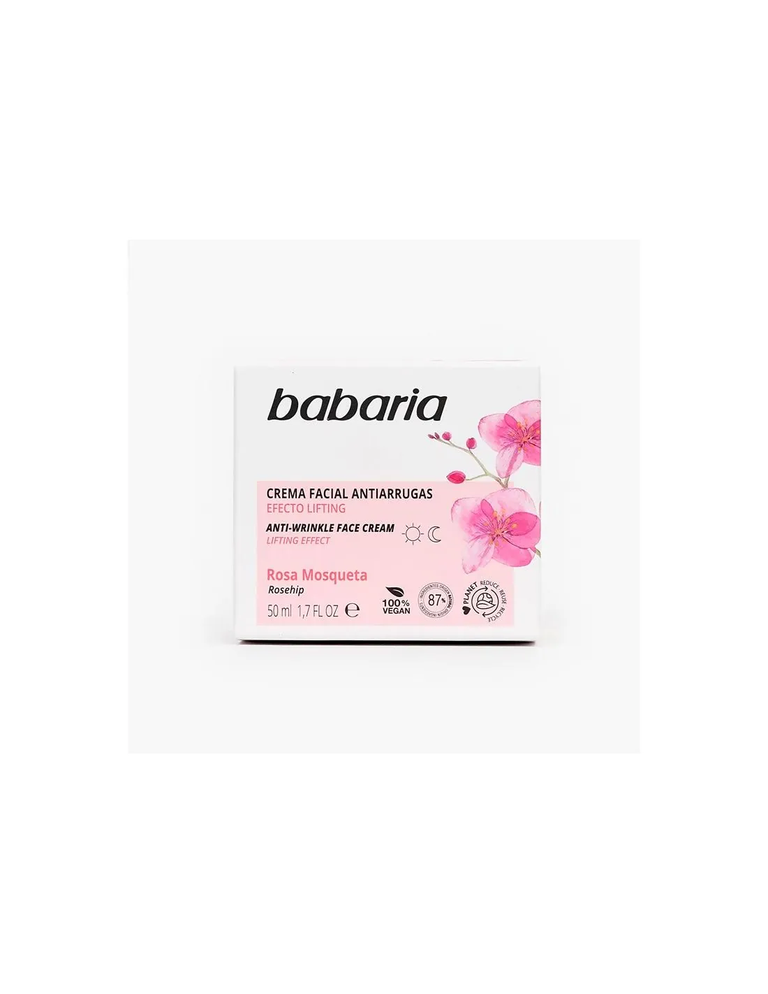 Babaria Rosa Mosqueta Antiarrugas Crema Facial 50 ml