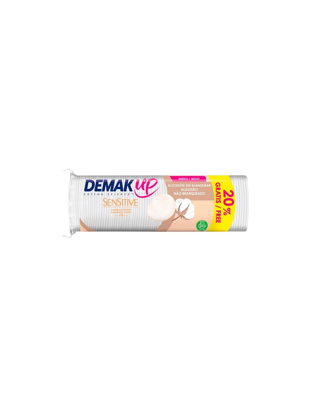 Demak Up Sensitive Discos desmaquillantes 72 uds