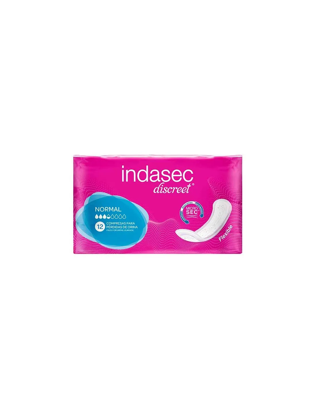 Indasec Discreet Normal 12 Uds.