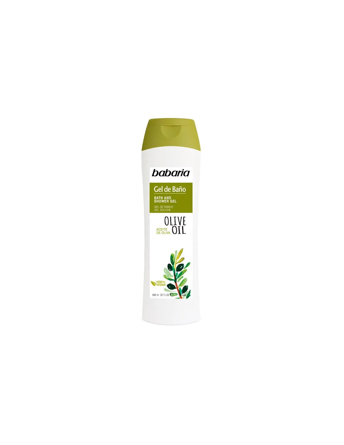 Babaria Aceite De Oliva Gel De Baño 600 ml