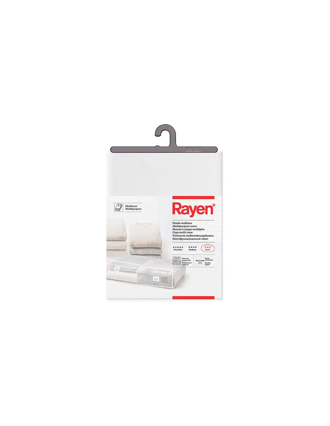 RAYEN FUNDA MULTIUSOS GRIS