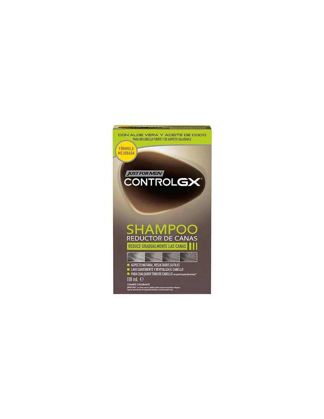 Just For Men Control Gx Reductor De Canas Champú 118 ml