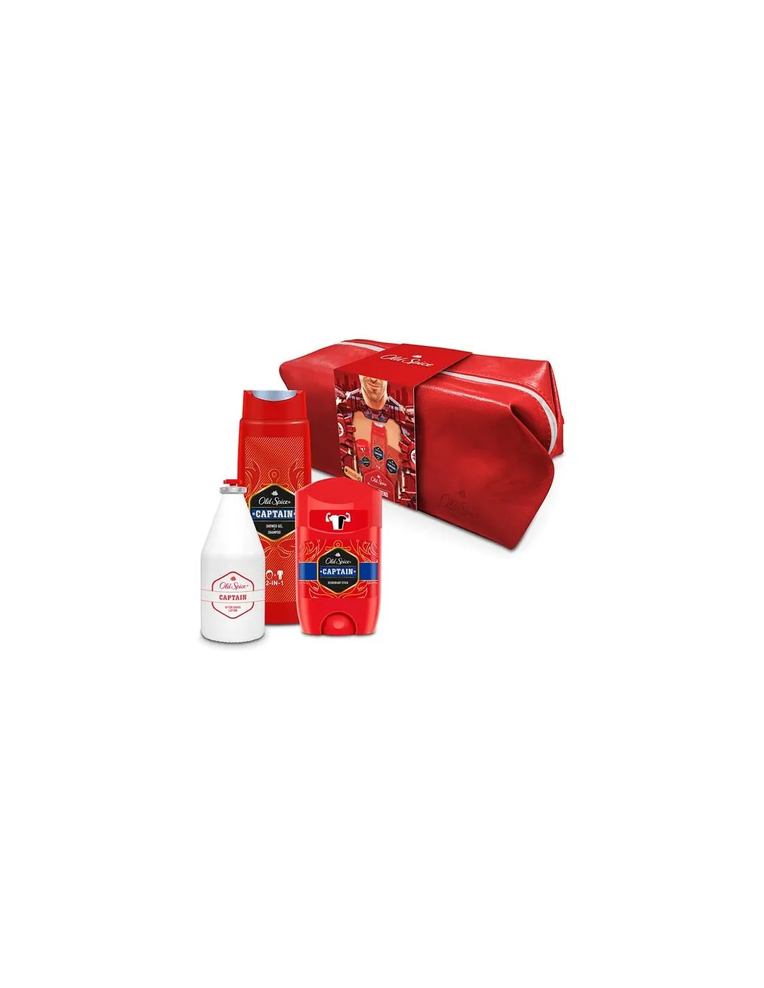 Old Spice Travel Bag Estuche 4 piezas