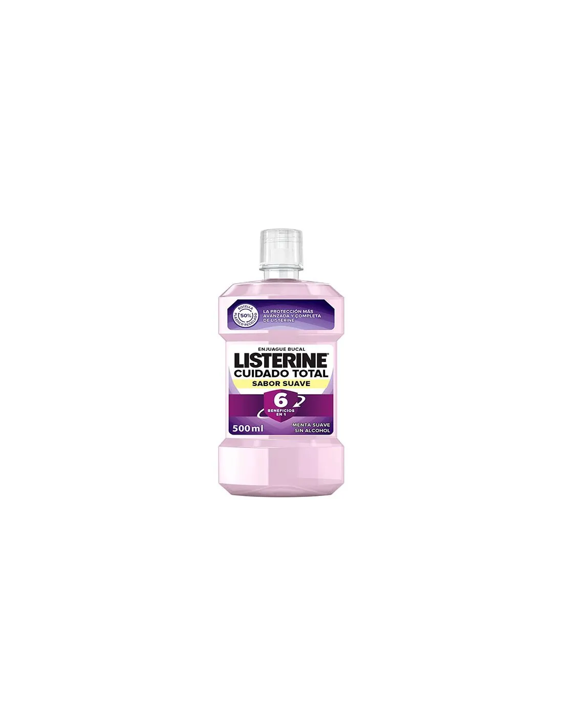 Listerine Cuidado Toral Zero Alcohol Enjuague Bucal 500 ml