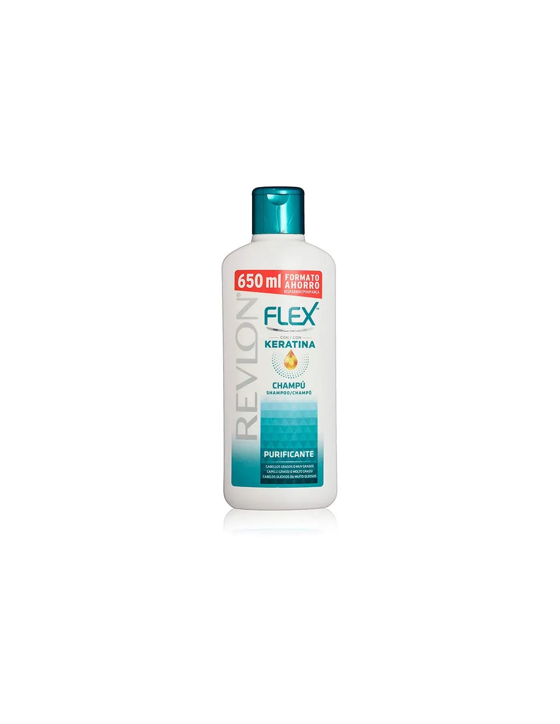 Revlon Flex Keratina Champú Purificante 650 ml