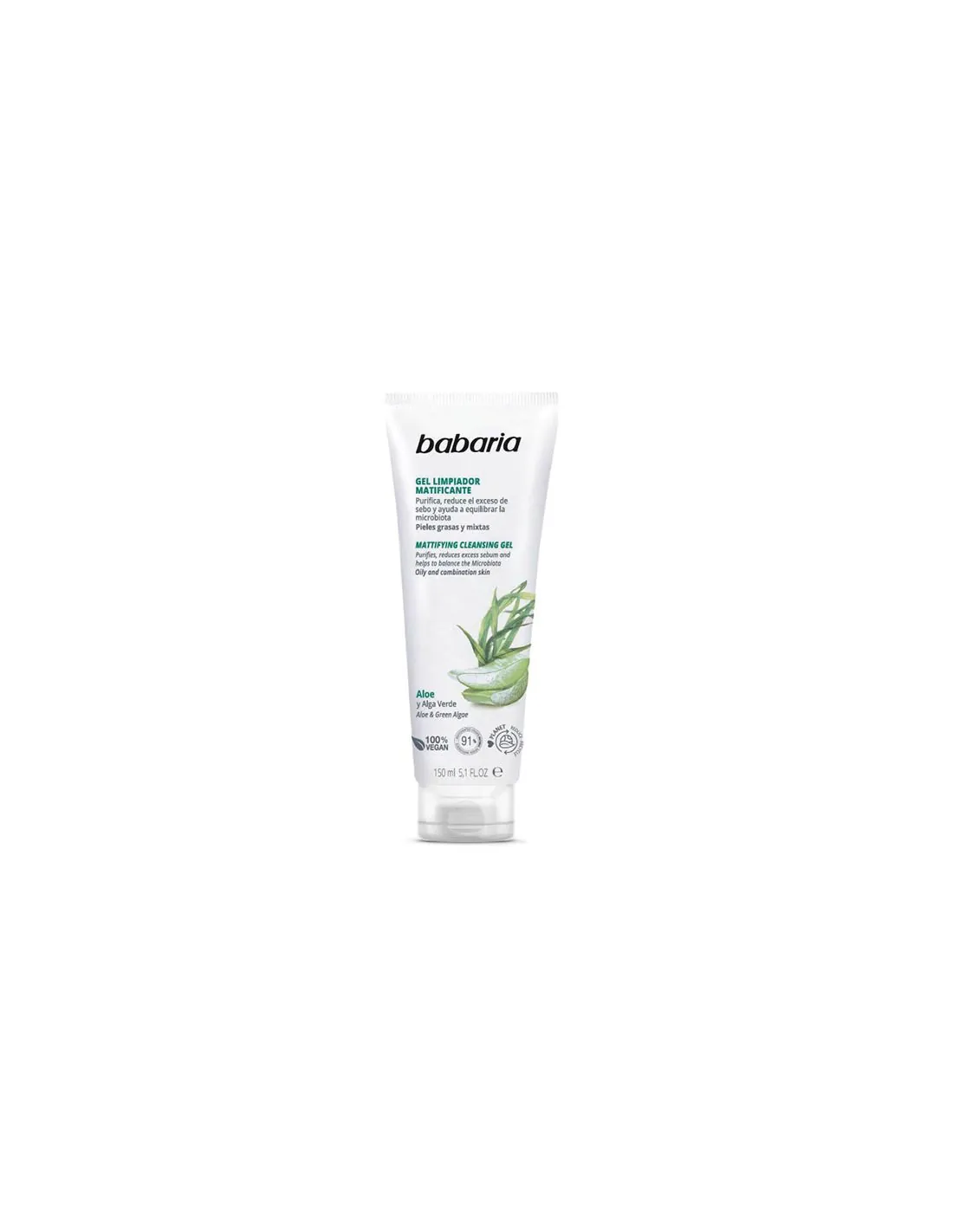 Babaria Gel Limpiador Matificante 150 ml