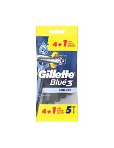 Gillette Blue3 Smooth Maquinilla De Afeitar Desechable 5 uds